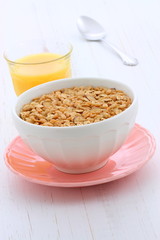 Delicious and healthy granola cereal