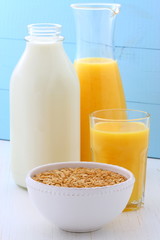 Delicious and healthy granola cereal