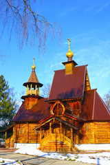 Fototapeta premium Ancient Russian church