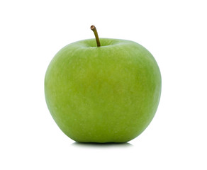 Green apple, isolated on white background