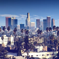 Zelfklevend Fotobehang Stad van Los Angeles, Californië © dell