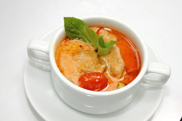 Red Curry with Roasted Duck