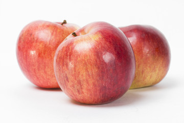 apple on the white background
