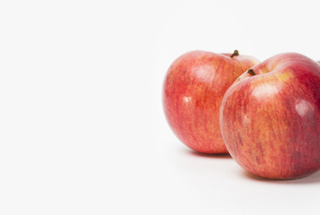 Fototapeta na wymiar apple on the white background