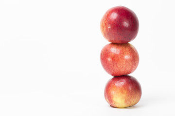 apple on the white background