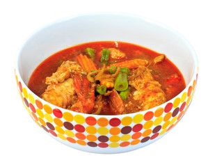 Curry Shrimp  Thai food