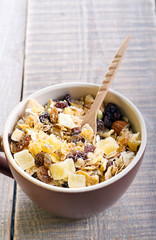 Dry muesli mix