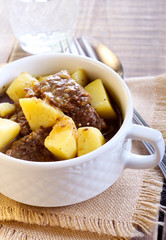 Potato and beef stew