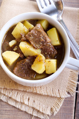 Potato and beef stew