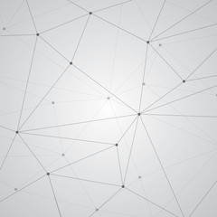 abstract background, geometry, lines and points