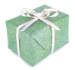 Gift box isolated on white