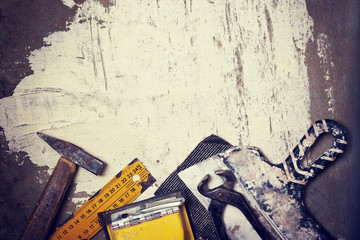 background of old tools