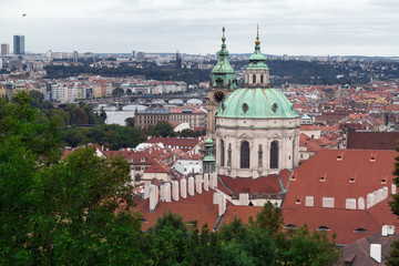 Obraz premium Prague from the Saint Nicolas Church