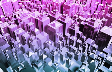 Obraz premium Futuristic Abstract