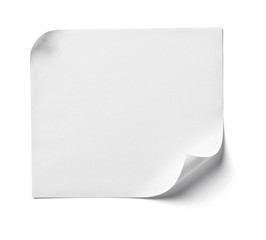 white note paper office business