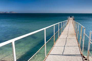 Sea pier