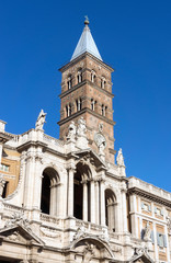 Fototapeta na wymiar Bazylika Santa Maria Maggiore, Rzym, Włochy