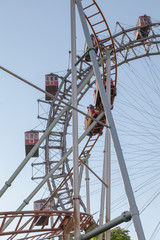 Wiener Riesenrad is a Ferris Wheel in Vienna, Austria