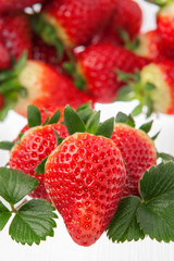 Fresh Strawberries - Stock Image