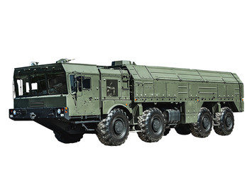 Obraz premium Iskander-M missile, equipped with a new cruise missile R-500