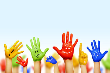 hands of different colors