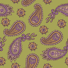 paisley seamless
