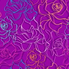 Rouse seamless pattern