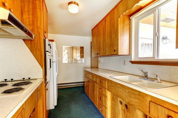 Bright small kitchen room