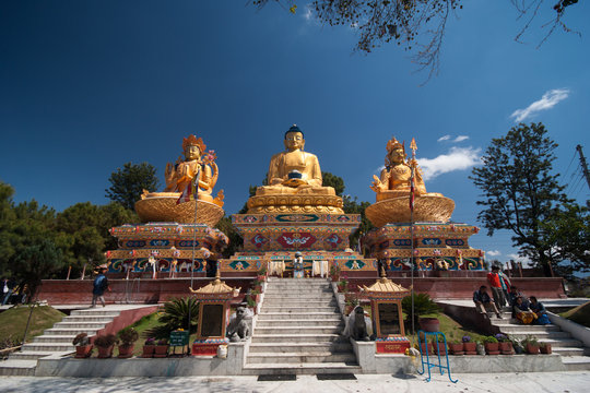 Wundersch&ouml;ne Skulpuren in Kathmandu