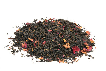 Rose infused black tea