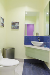 Obraz na płótnie Canvas Toilet Interior Design
