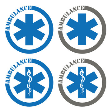 Logo ambulance.