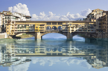 Naklejka premium Ponte Vecchio , Florence