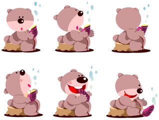 熊のキャラクター