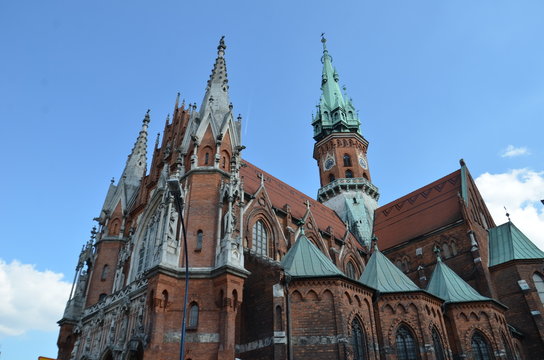 Fototapeta L'église Saint Joseph de Podgorze, Cracovie
