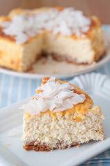 Kokos Käsekuchen