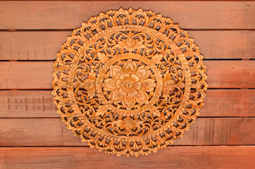 Thai  wood craft
