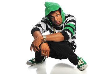 African American Hip Hop Man