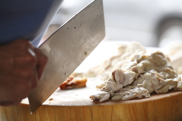 Chicken chopped