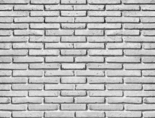 White misty brick wall for background or texture 