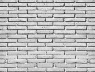 White misty brick wall for background or texture 