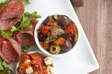 Olives And Sundried Tomatoes