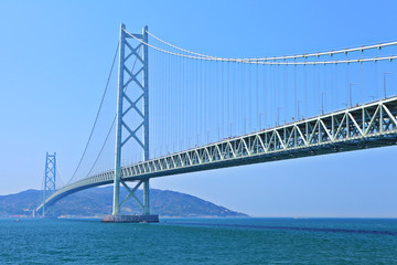 Fototapeta na wymiar Most wiszący w Kobe