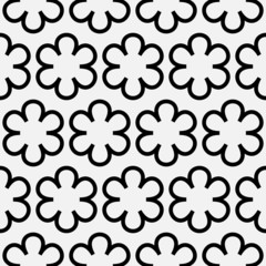 Simple flower pattern