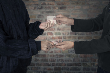 Drug abuse transaction