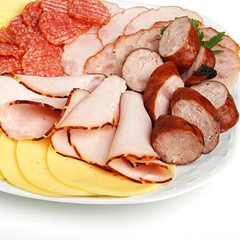 platter of cold meats