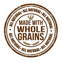 Made with whole grains stamp