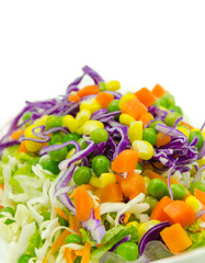 fresh vegetables salad