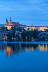 Night view of Prague 