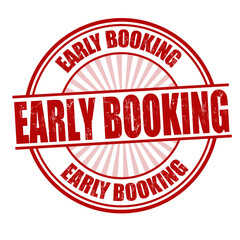Early booking stamp